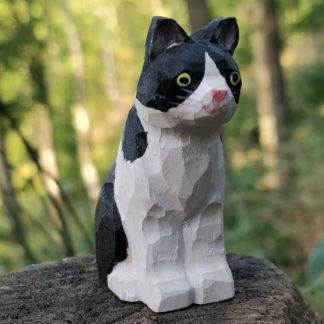 Wudimals® Black & White Cat