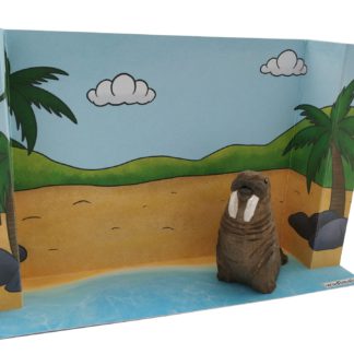 BEACHSCAPE HABITAT - 3D DIORAMA (COLOUR)